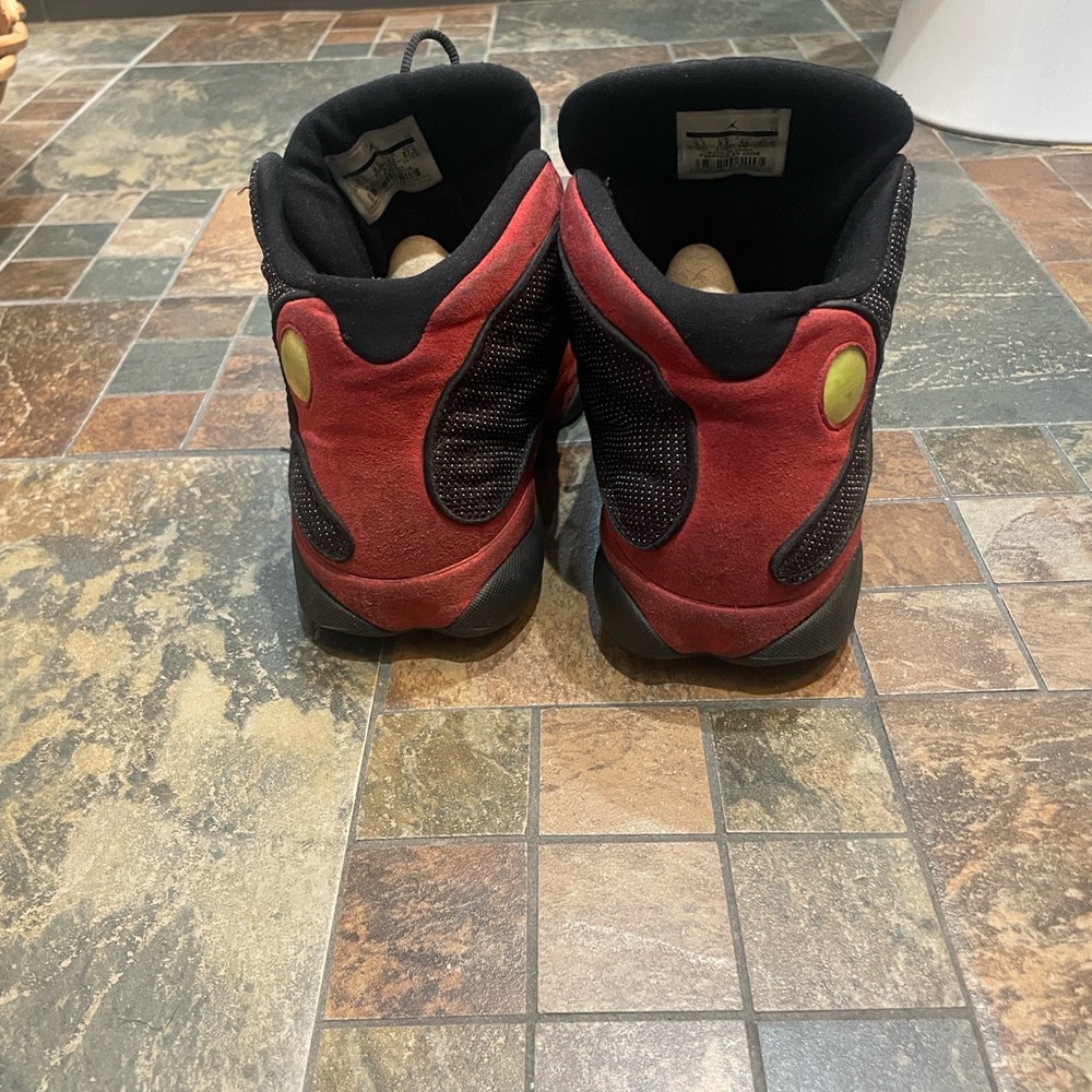 Jordan Retro 13 Black Red Sneakers - Picture 3 of 11